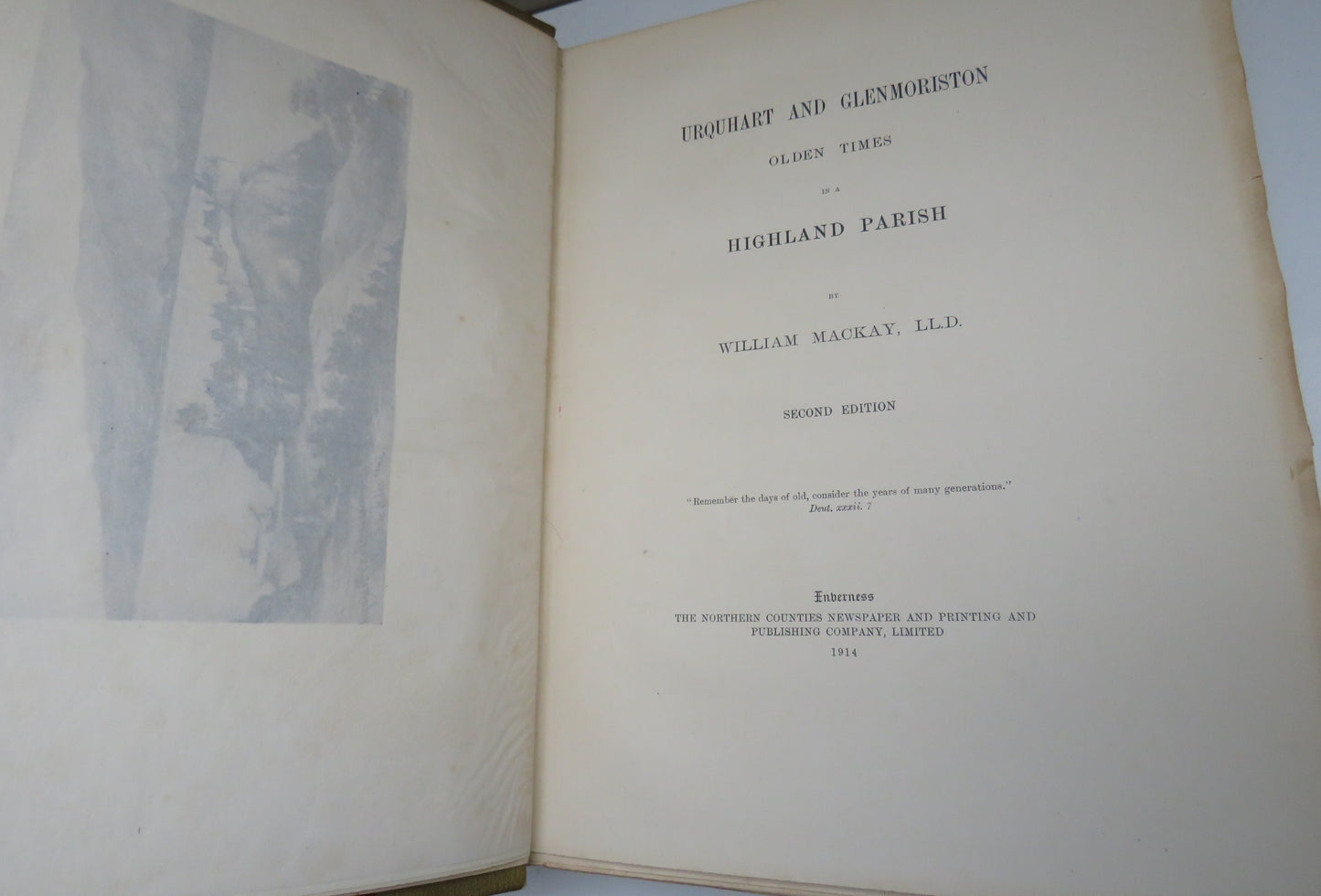 Urquhart and Glenmoriston Olden Times In a Highland Parish By William Mackay 1914