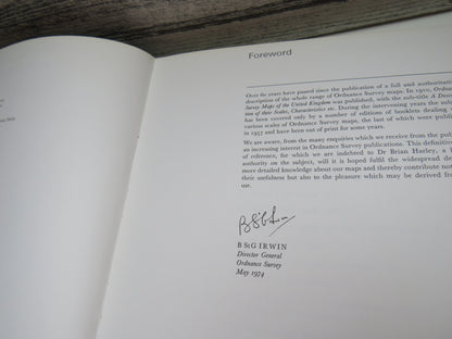 Ordnance Survey Maps A Descriptive Manual By J B Harley 1975