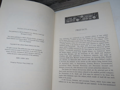 Dictionary of Art and Archaeology By J. W. Mollett 1994