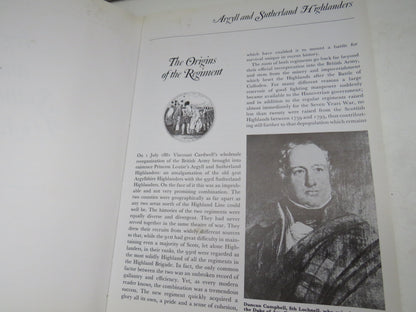 Argyll and Sutherland Highlands By William McElwee Colour Plates By Michael Roffe 1972