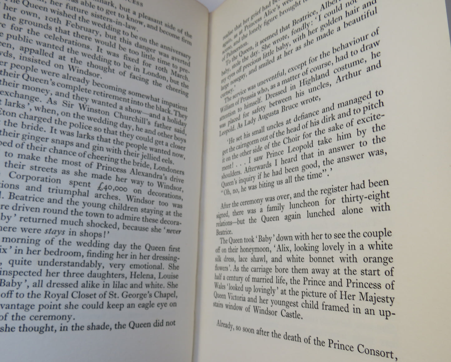 The Shy Princess The Life Of Her Royal Highness Princess Beatrice, The Youngest Daughter and Constant Companion Of Queen Victoria By David Duff 1958