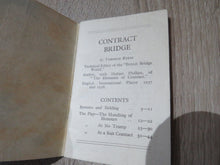 Load image into Gallery viewer, Contract Bridge by Terence Reese Pocket Guide
