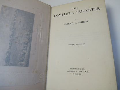 The Complete Cricketer By Albert E. Knight 1906 1st Edition book image 4