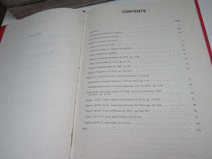 Reports On The Annexed Estates 1755-1769