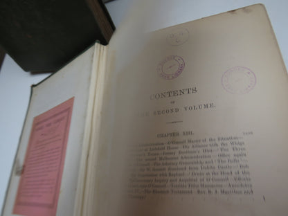Correspondence of Daniel O'Connell The Liberator By W.J. Fitzpatrick 1888 2 Volumes
