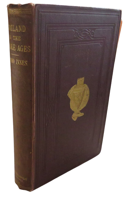 Scotland In The Middle Ages Sketches of Early Scotch History And Social Progress By Cosmo Innes 1860 book front cover