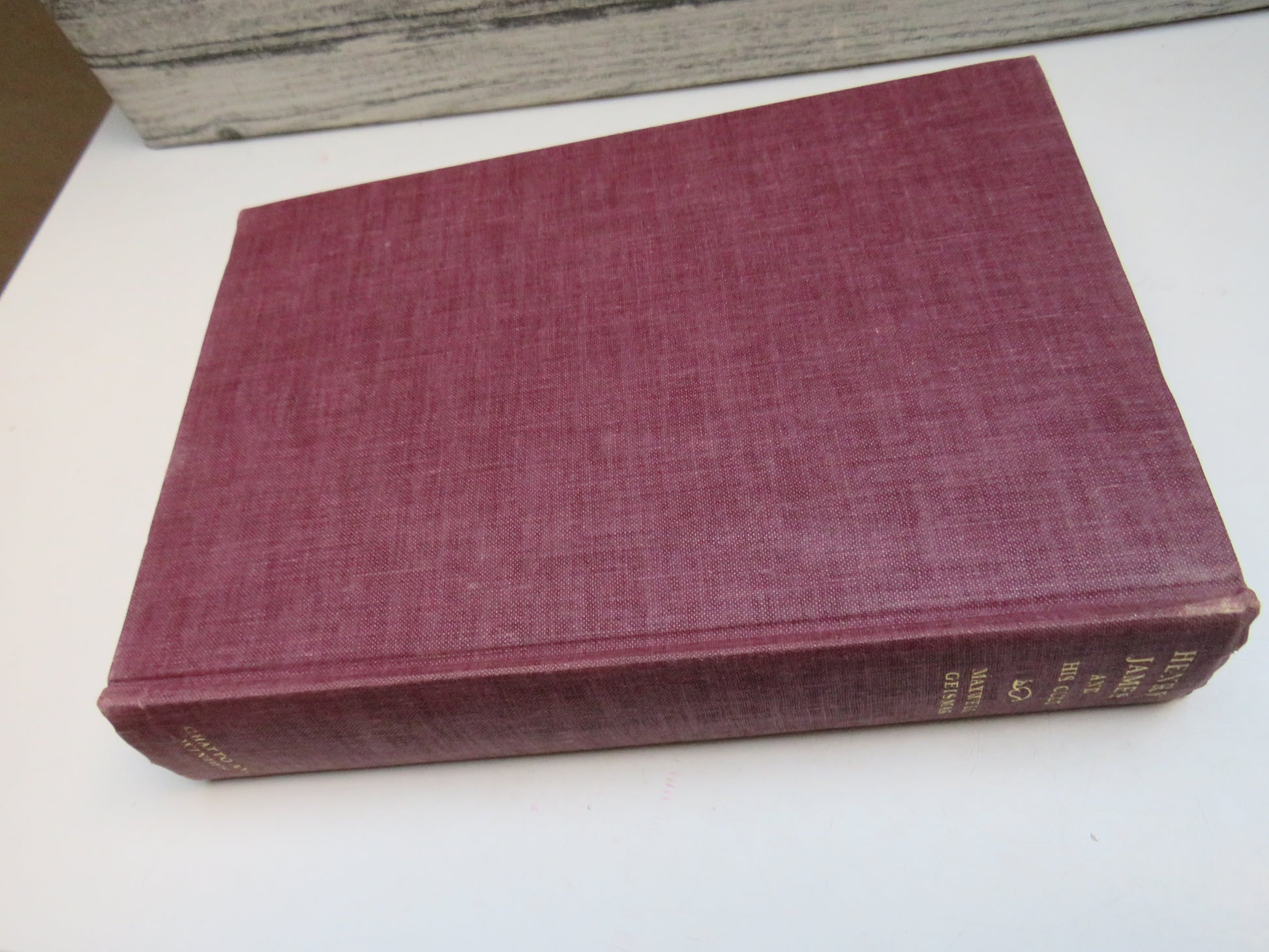 Henry James and His Cult By Maxwell Geismar 1964 book image 2