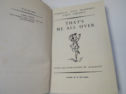 That's Me All Over By Cornelia Otis Skinner With Illustrations By Alajalov 1949 book image 4
