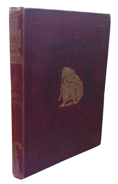 Punch Vol CXII 1897 book front cover