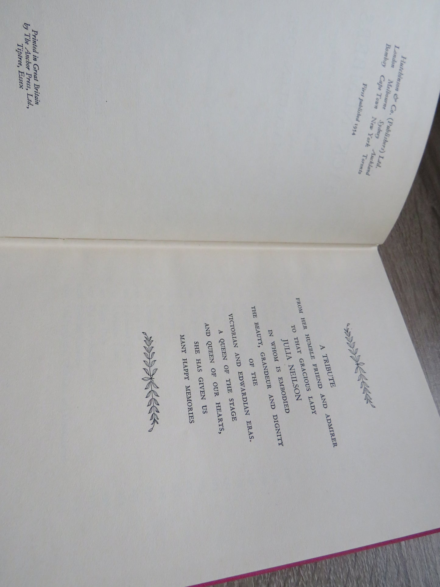 Back Numbers A Disturbance Of The Dust of Yesteryear Written For Back Numbers By a Back Number W. Macqueen-Pope 1954 1st Edition