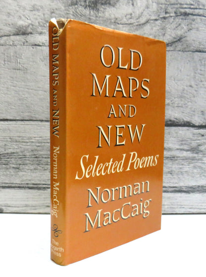 Old Maps and New Selected Poems By Norman MacCaig 1978 book front cover