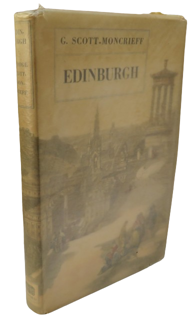 Edinburgh By George Scott-Moncrieff 1948 book front cover