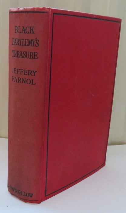 Black Bartlemy's Treasure By Jeffery Farnol book front cover