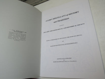 A Lorn Miscellany of History and Tradition Compiled By The Lorn Archaeological and Historical Societ book image 3