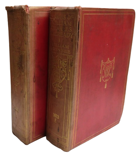 The Diaries of William Charles Macready 1833-1851 Edited By William Toynbee Vol I, II 1912