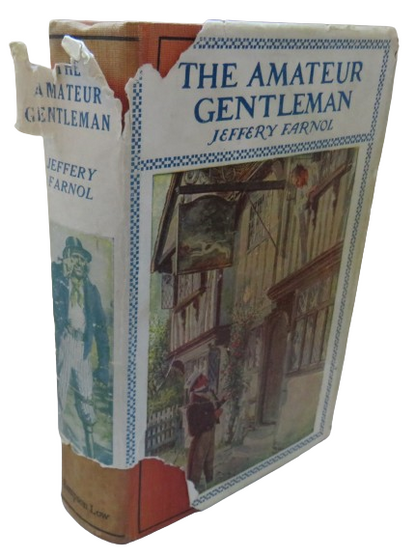 The Amateur Gentleman A Romance By Jeffery Farnol 1940 book front cover
