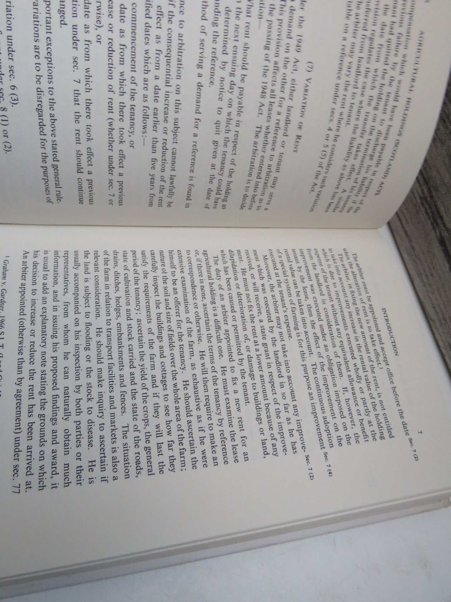 Connell On The Argricultural Holdings (Scotland) Acts By Charles H. Johnston and Kenneth M. Campbell 1970