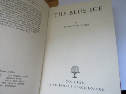 The Blue Ice By Hammond Innes 1950 book image 3