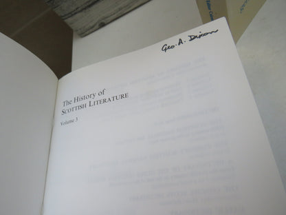 The History of Scottish Literature Volume 1-4 1989 book image 6