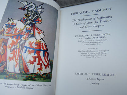 Heraldic Cadency The Development of Differencing of Coats of Arms for Kinsmen and Other Purposes by  book image 4