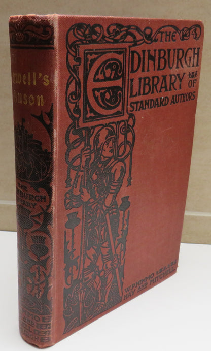 The Life of Samuel Johnson, LL.D. By James Boswell 1897 book image 2