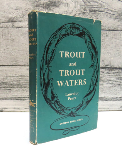 Trout and Trout Waters By Lancelot R. Peart 1956 book front cover
