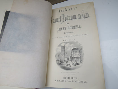 The Life of Samuel Johnson, LL.D. By James Boswell 1897 book image 4