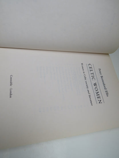 Celtic Women, Women In Celtic Society and Literature By Peter Berresford Ellis 1998 book image 3