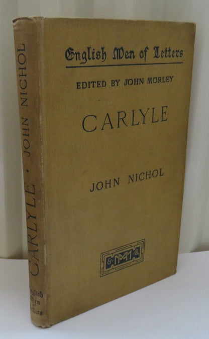 Thomas Carlyle By John Nichol 1901 book image 2