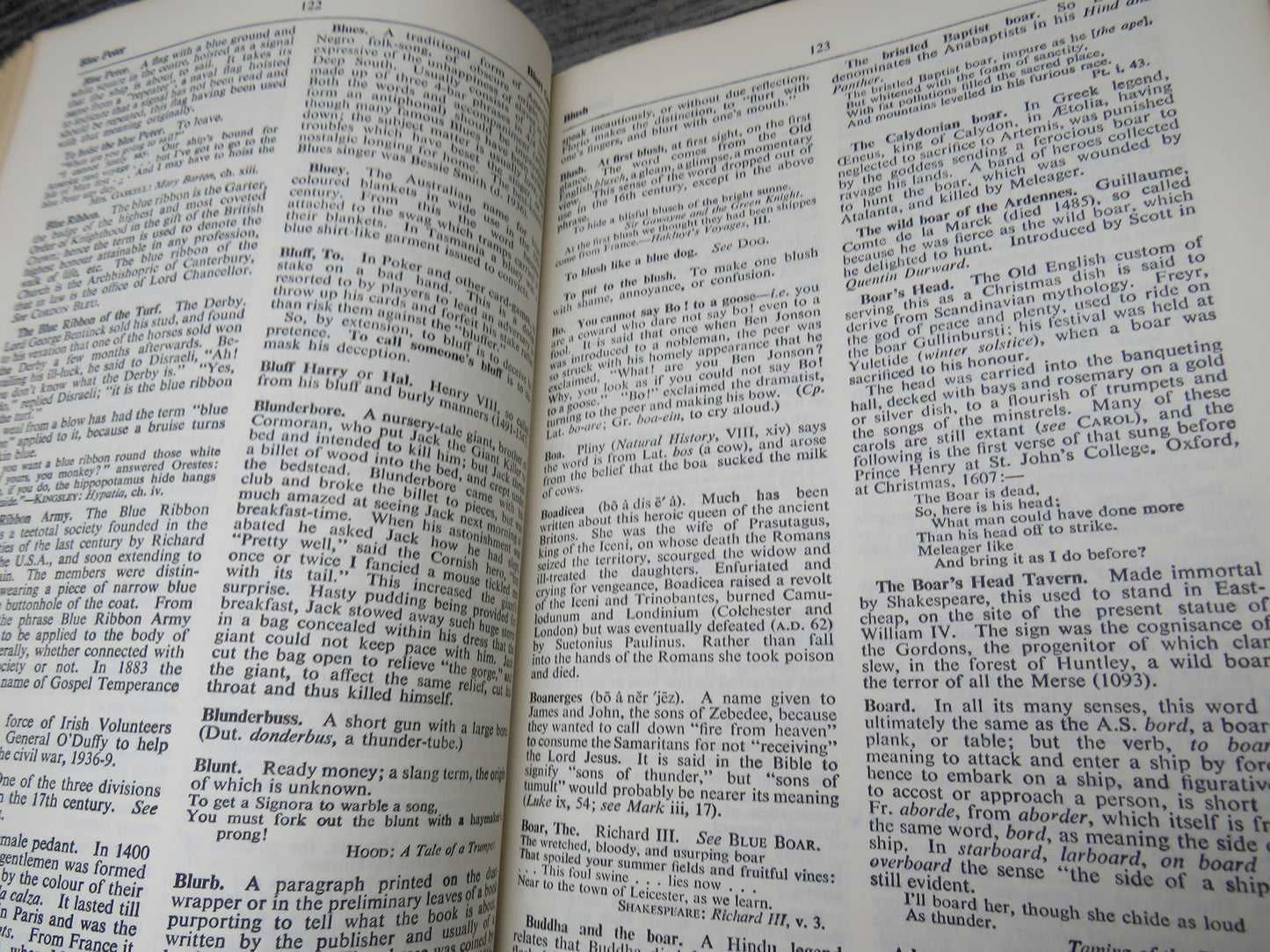 Brewer's Dictionary of Phrase & Fable Revised & Enlarged 1962