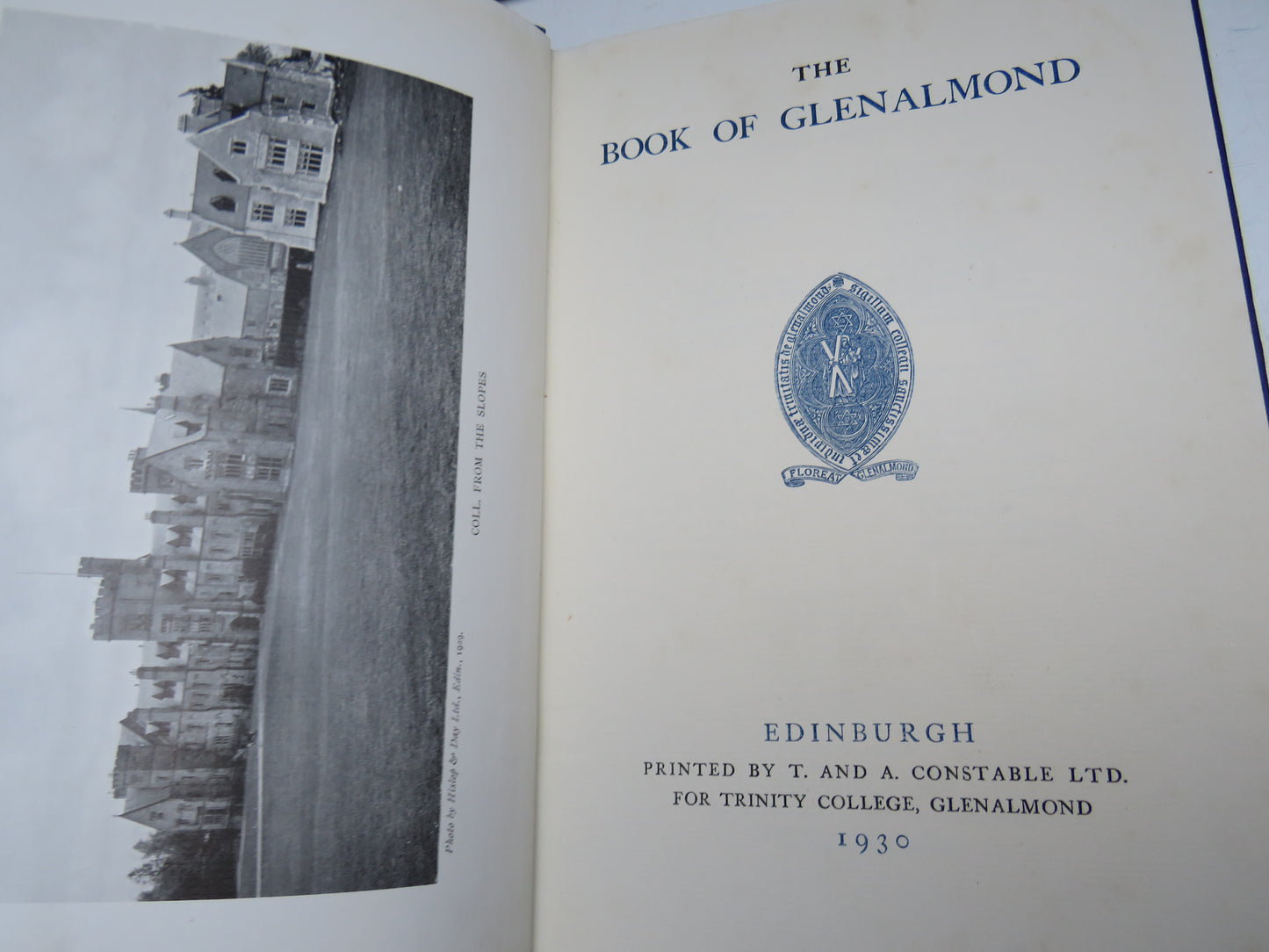 The Book of Glenalmond 1930 (Vintage Scottish History Book) book 4