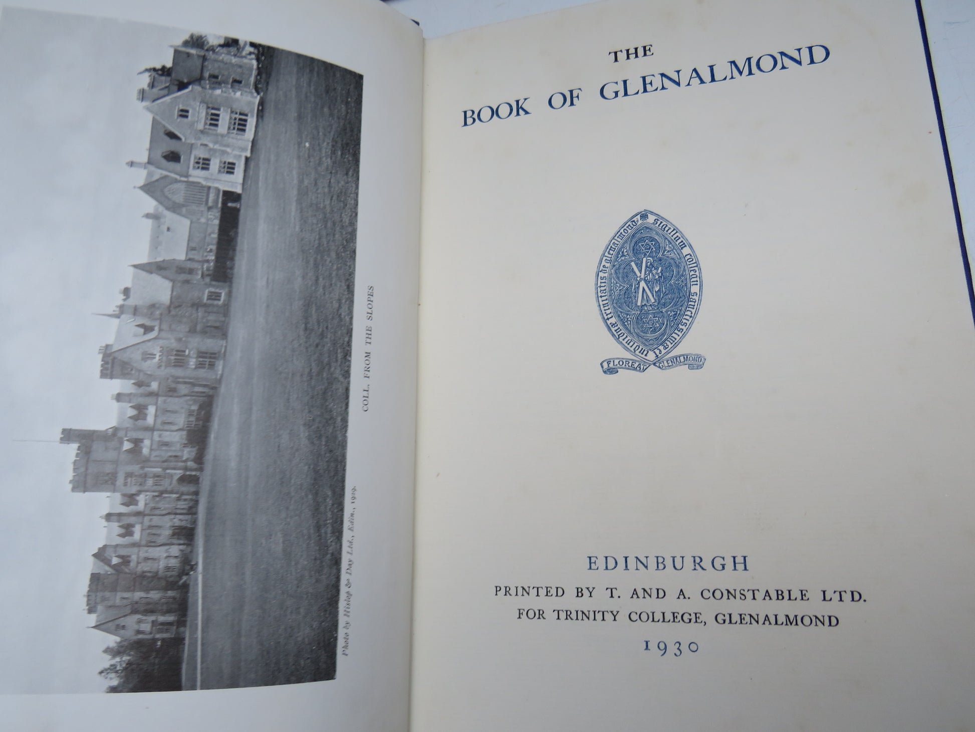 The Book of Glenalmond 1930 (Vintage Scottish History Book) book 4