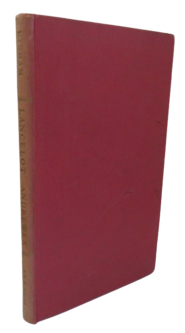 Lancelot Andrews By Florence Higham 1952 book front cover