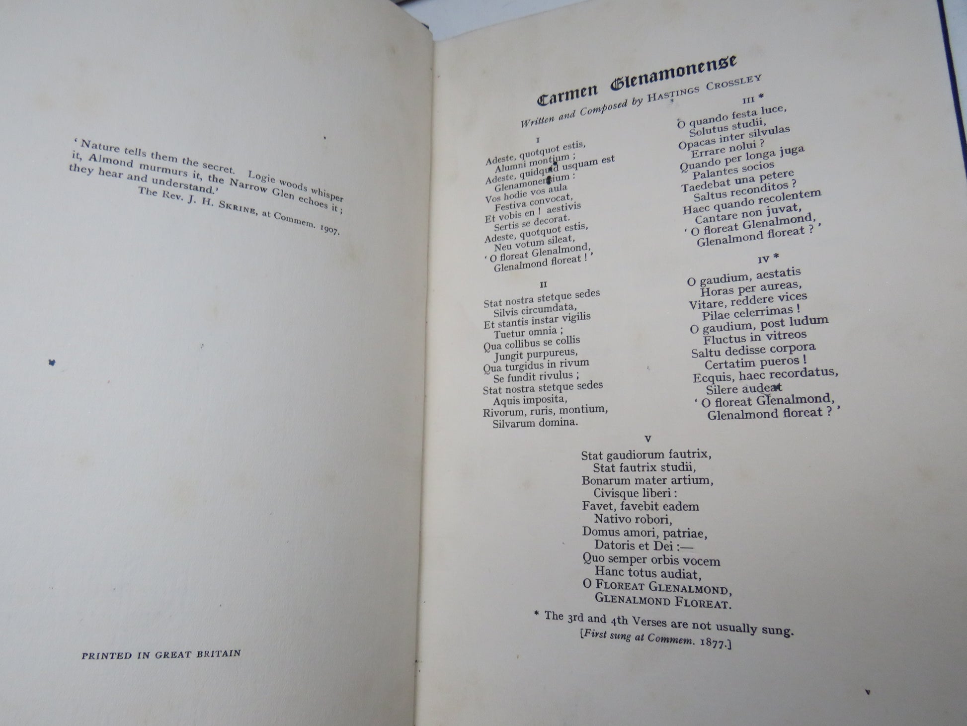The Book of Glenalmond 1930 (Vintage Scottish History Book) book 5