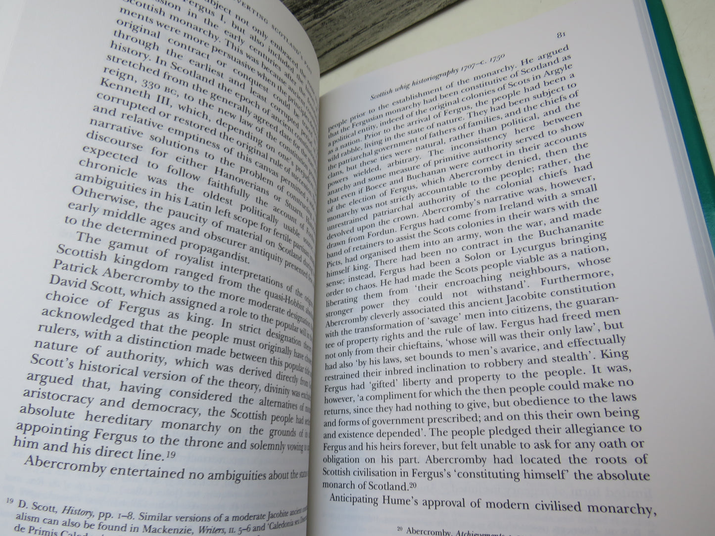 Subverting Scotland's Past Scottish Whig Historians and The Creation of an Anglo-British Identity 1689-C.1830 By Colin Kidd 1993