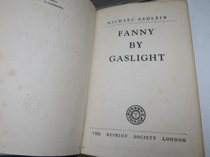 Fanny By Gaslight By Michael Sadleir 1947