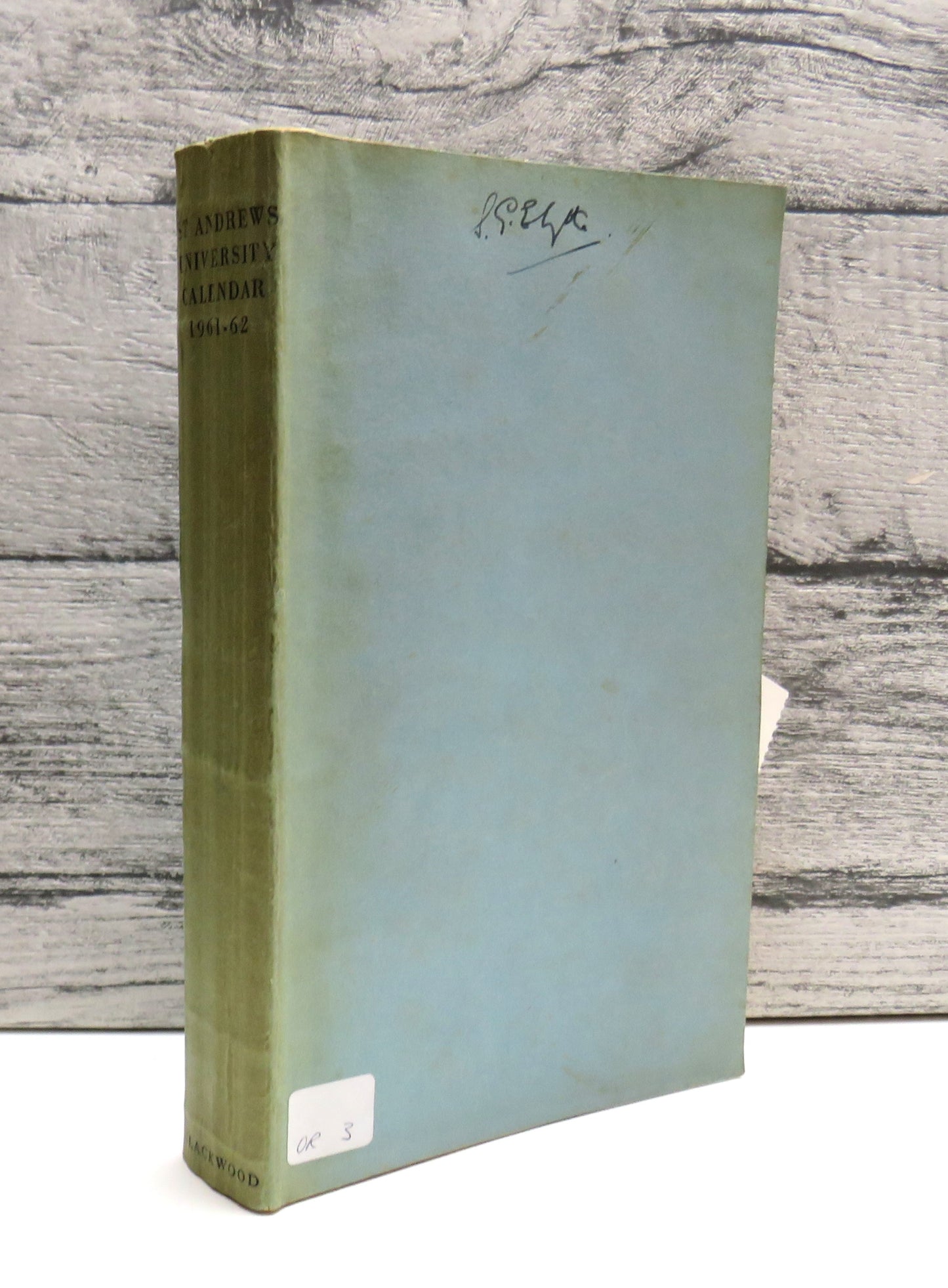 St Andrews University Calendar 1961-62