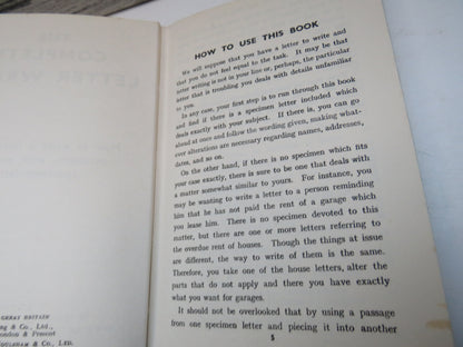 The Complete Letter Writer How To Write A Letter For All Occasions, With Numerous Specimen Letters book image 4
