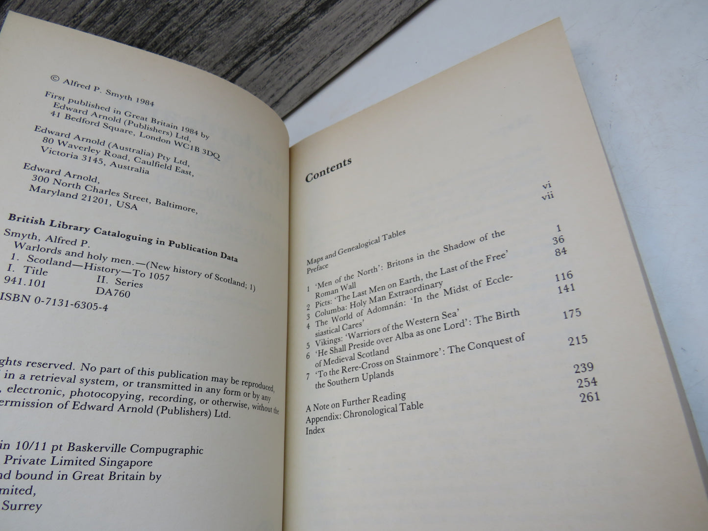 Warlords and Holy Men Scotland AD80-1000 By Alfred P. Smyth 1984