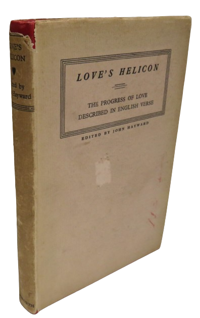 Love's Helicon or The Progress Of Love Described In English Verse 1942 book front cover