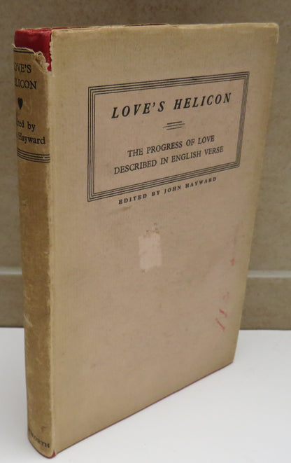 Love's Helicon or The Progress Of Love Described In English Verse 1942 book image 2