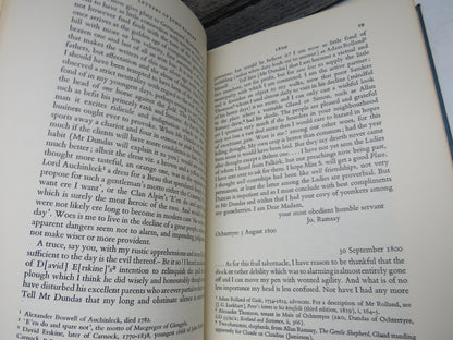 Letters of John Ramsay of Ochtertyre 1799-1812 Edited By Barbara L.H. Horn 1966