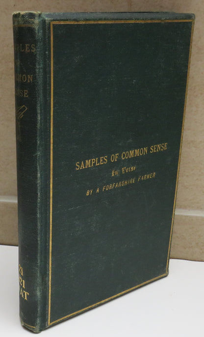 Samples Of Common Sense In Verse By A Forfarshire Farmer 1875 book image 2