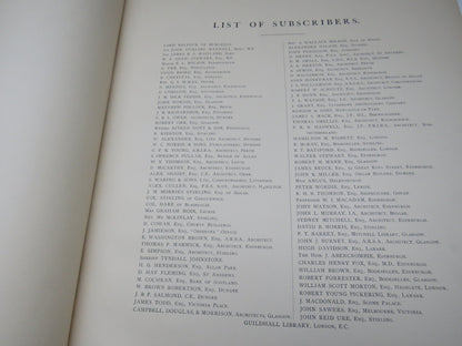 Old Stirling Measured and Drawn From The Stone By John William Small 1897 (Antique Scottish History  book image 6
