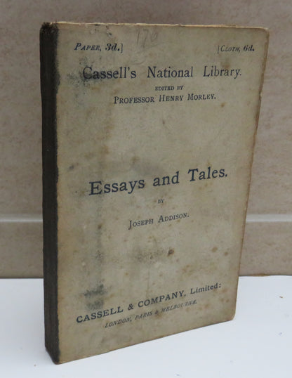 Essays and Tales by Joseph Addison, 1894 book image 2