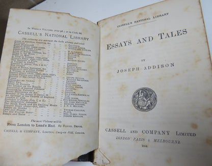 Essays and Tales by Joseph Addison, 1894 book image 5