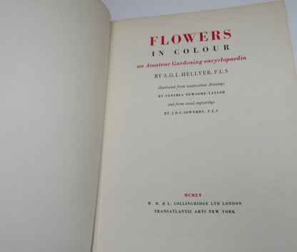 Flowers in Colours by A. G. L. Hellyer, 1955 book image 3