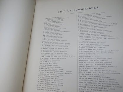 Old Stirling Measured and Drawn From The Stone By John William Small 1897 (Antique Scottish History  book image 5