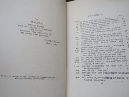 Over The Hills A Romance of the Fifteen By Jeffery Farnol 1930 book image 5