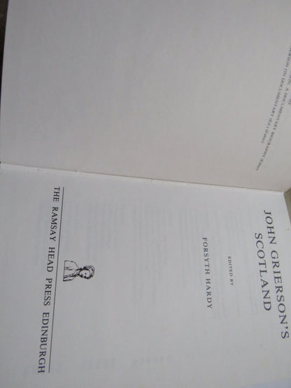 John Grierson's Scotland Edited By Forsyth Hardy 1979 book image 3